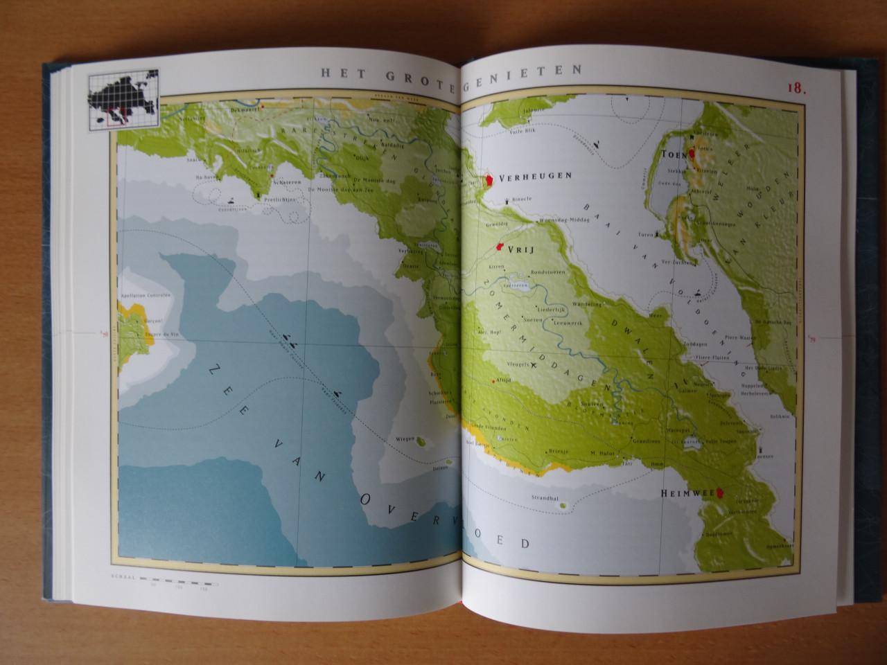 ATLAS VAN DE BELEVINGSWERELD met kaart - Louise v Swaaij en Jean Klare