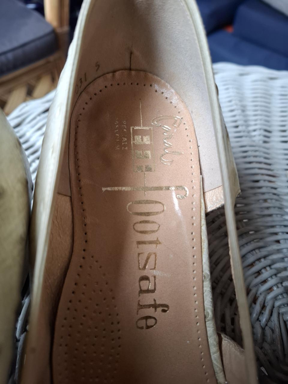 Vintage set schoenen en tasje