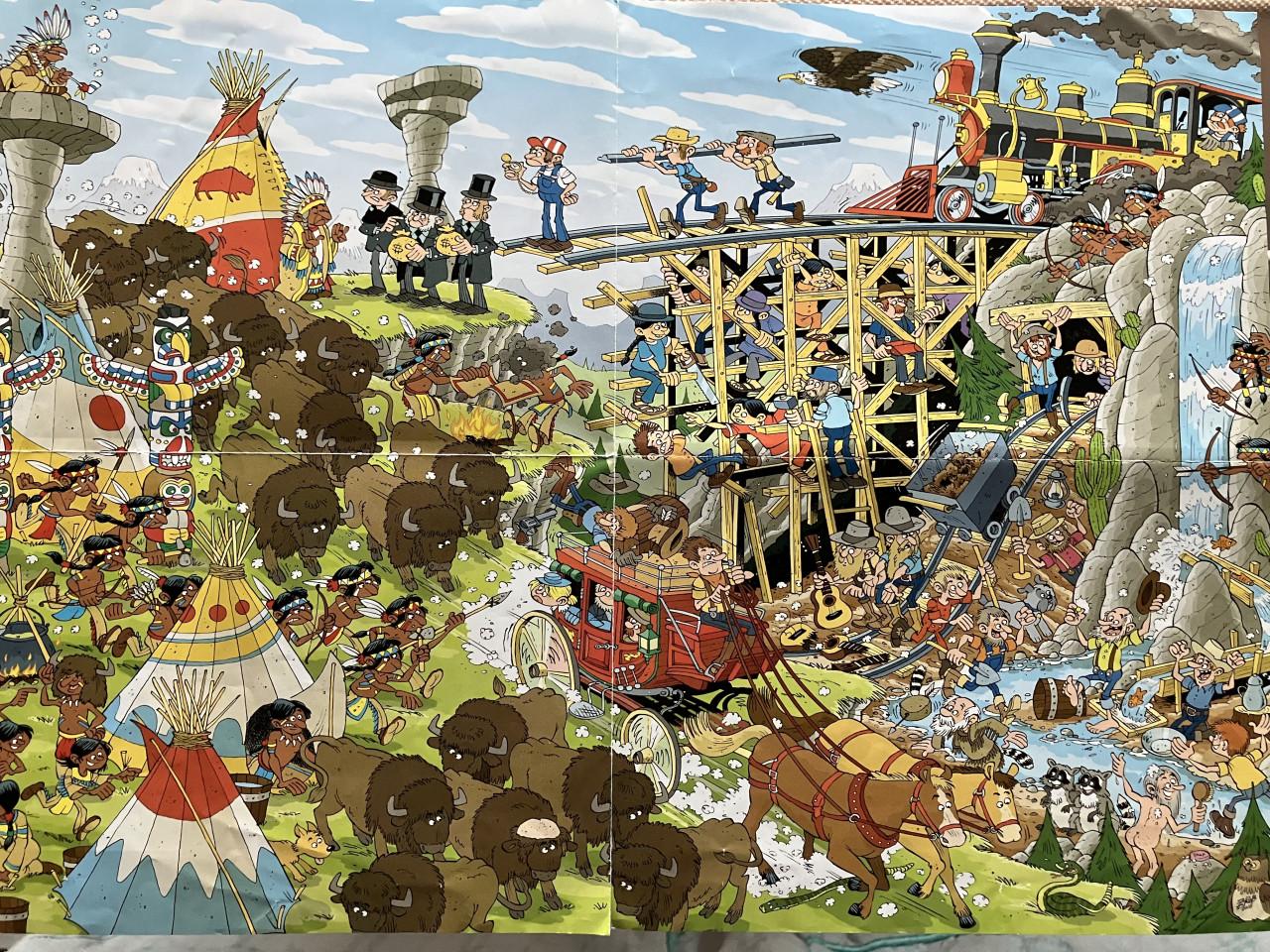 Pieces of history the Wild West-the Castle-Stone Age