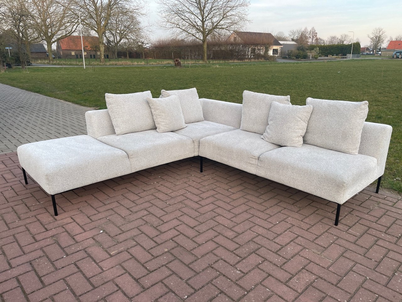 GRATIS LEVERING HEEL NL Mooi Montel Grote Stoffen U-Bankstel