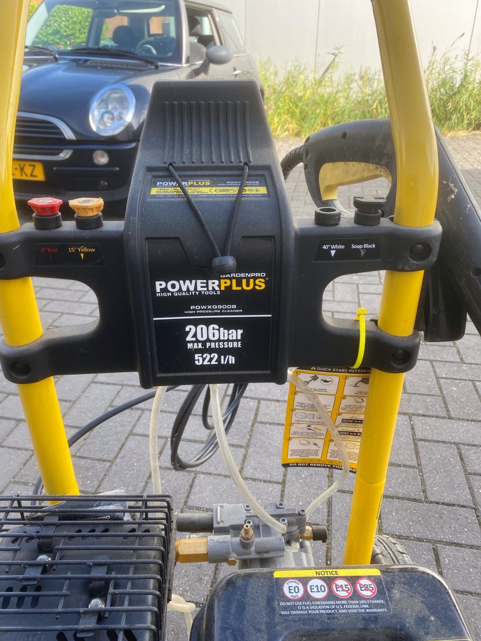 Benzine hogedrukreiniger