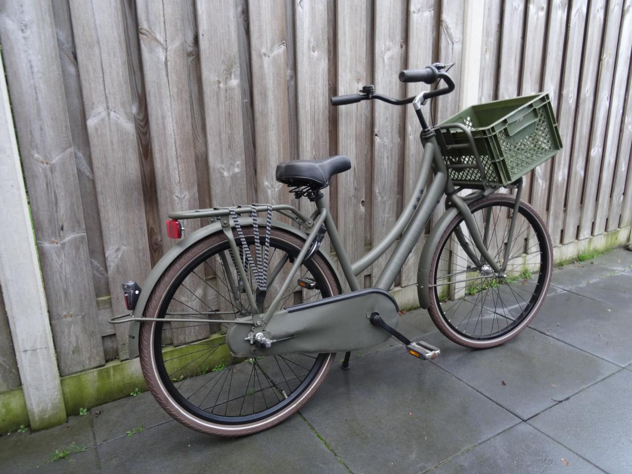 🚲💚 Cortina U4 Transport Meisjesfiets – 26 inch Groen