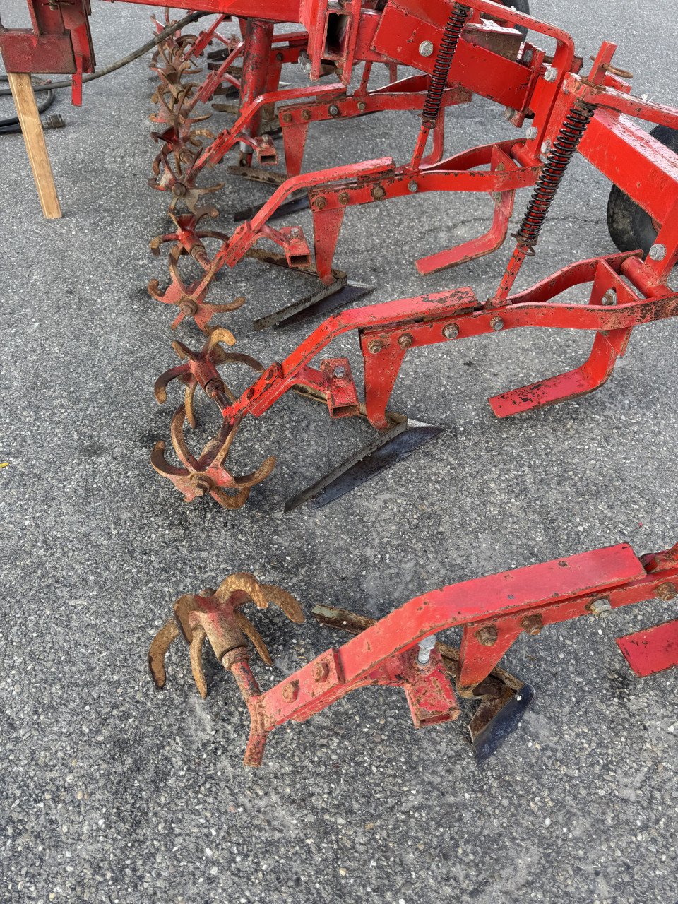 6 rijen 7 elementen Steketee schoffelmachine