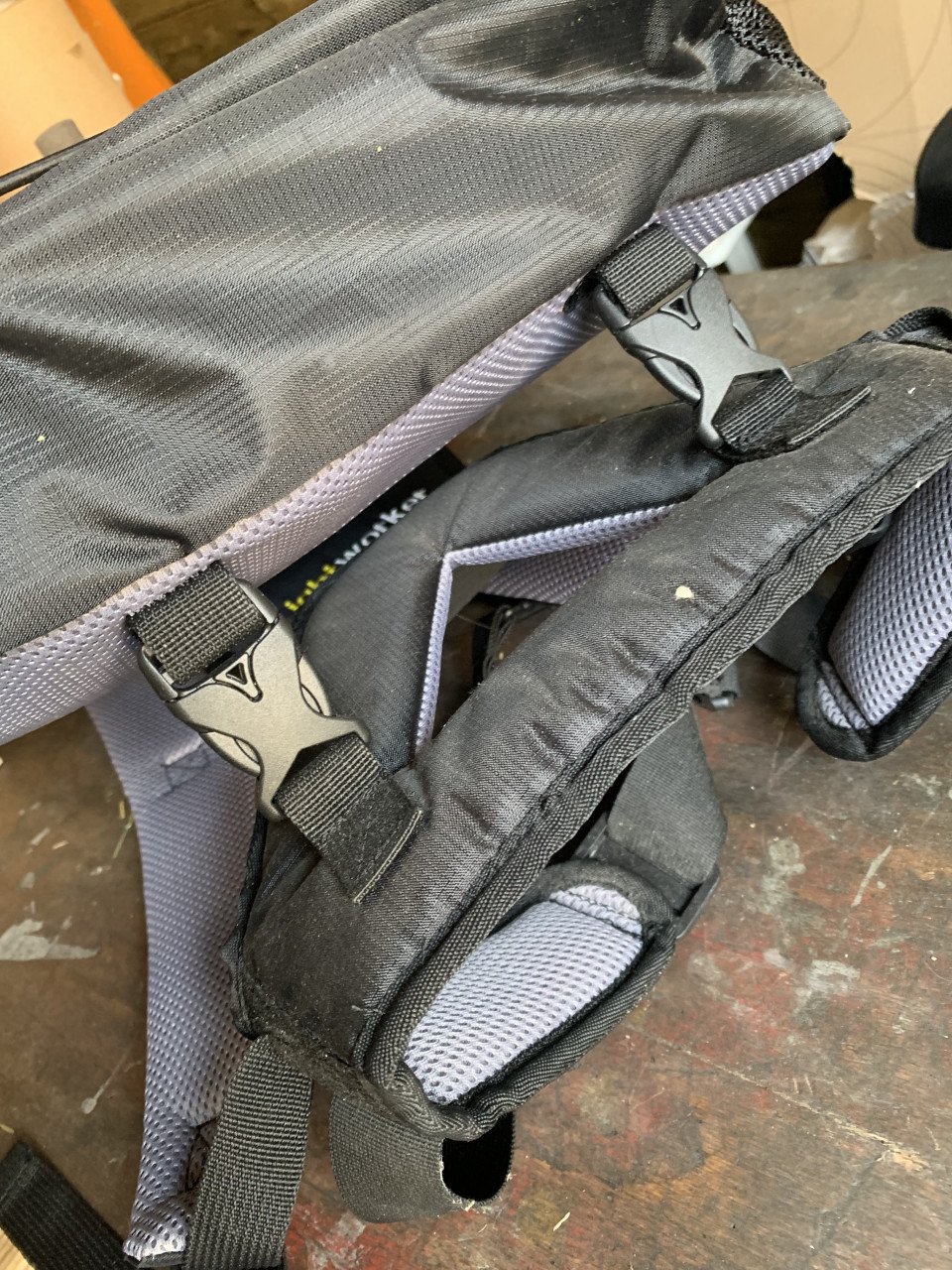 Te koop rug tas voor lange wandelingen PLOGSACK