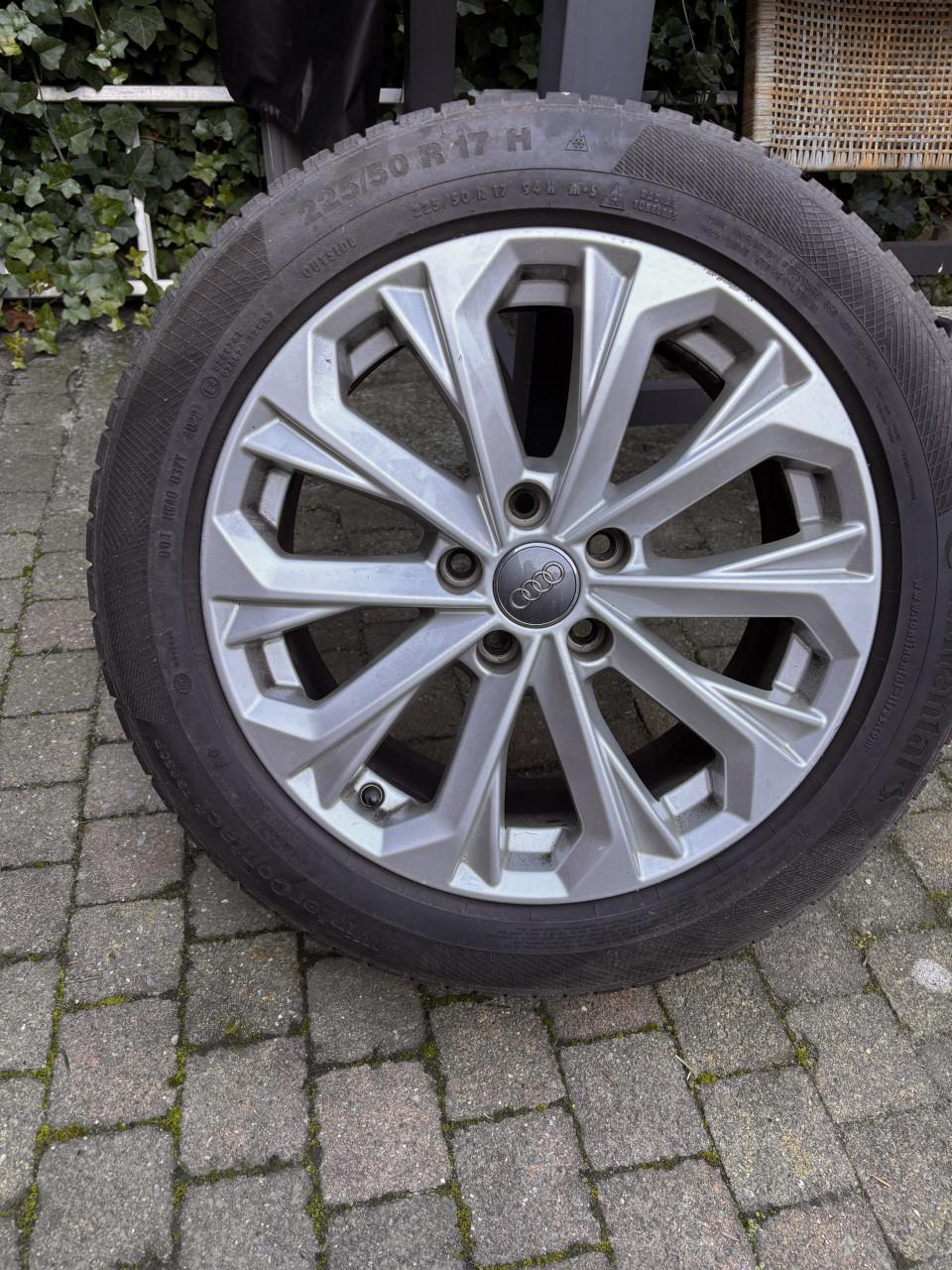 Originele audi velgen 17 inch