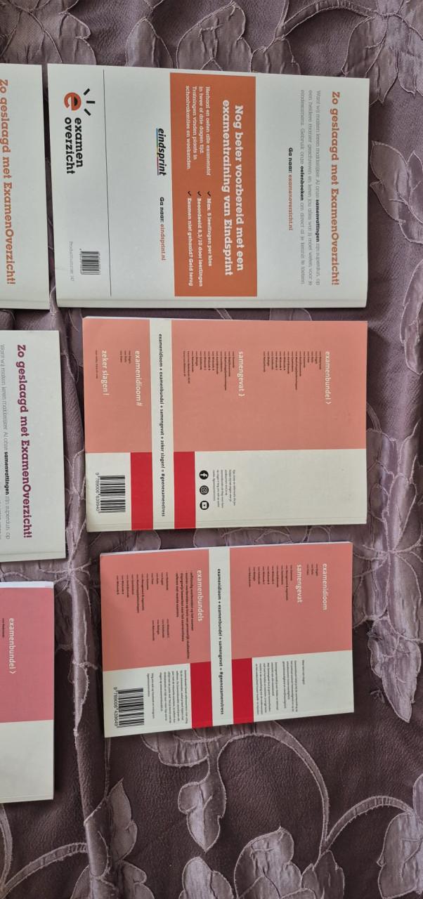 Examenbundels en samenvattingen voor talen VWO