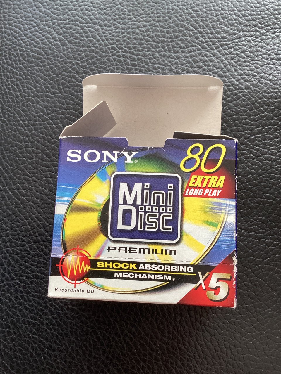 Minidisc player van Sony