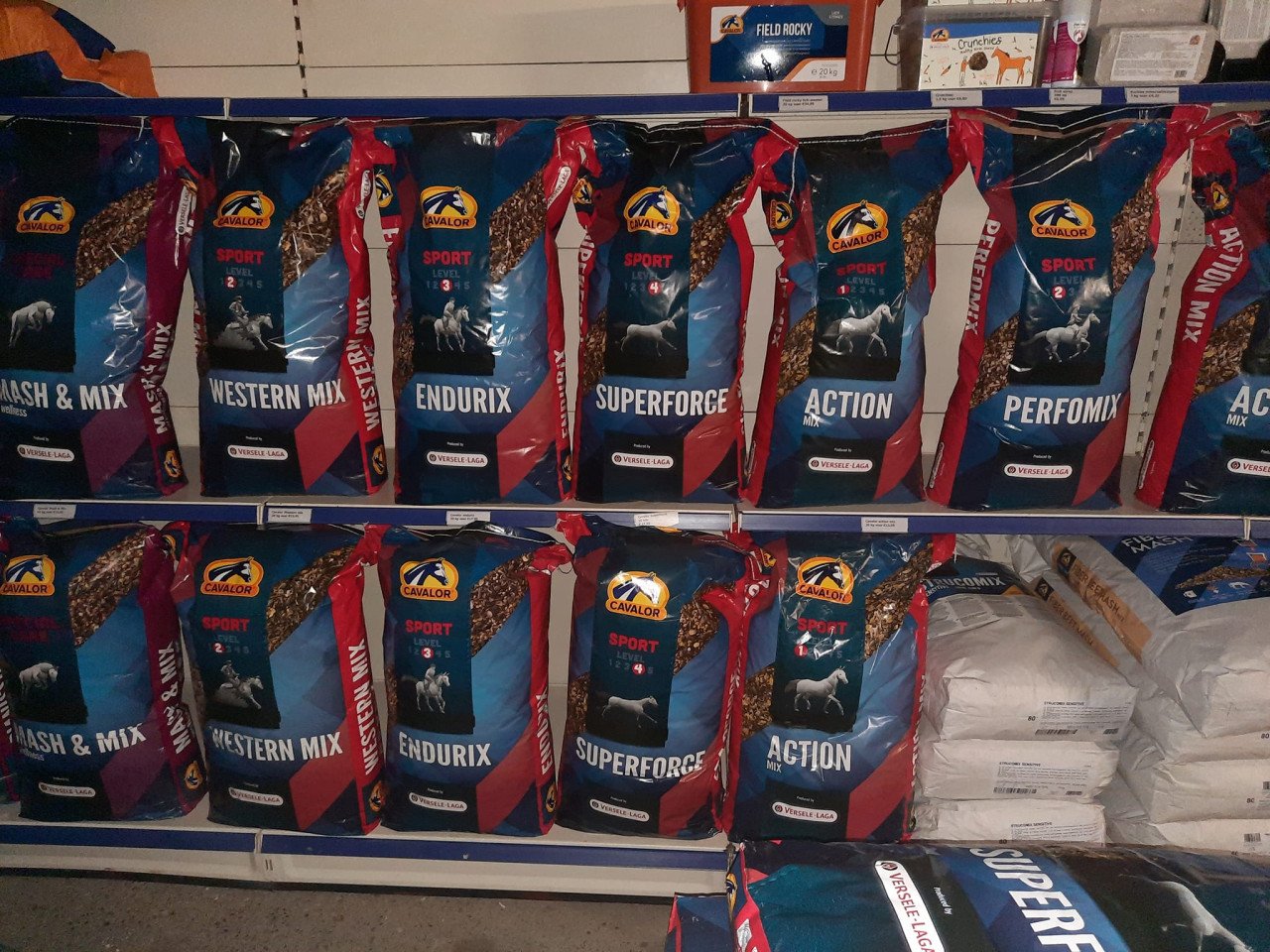 Paardenvoeders Cavalor, vitalbix, subli en horse food