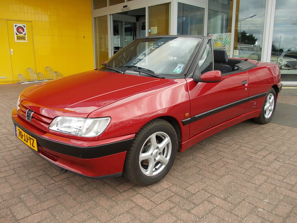 Peugeot 306 cabriolet 1.8 cabriolet, nw. cabrio kap, nette auto