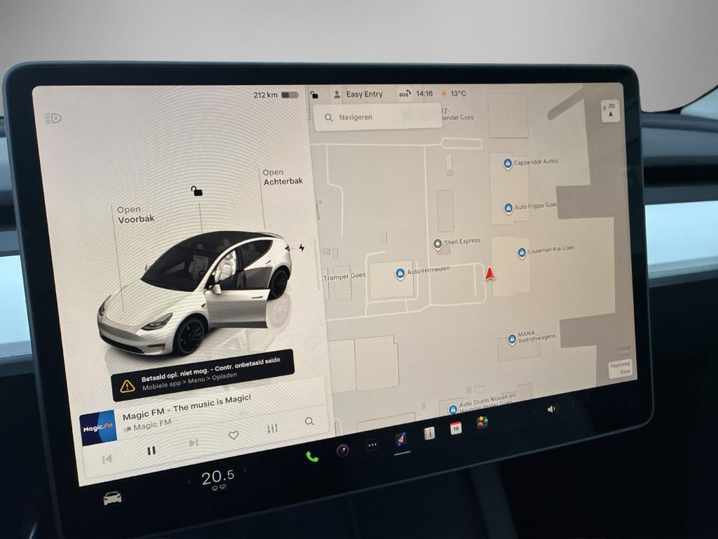 Tesla Model Y performance awd 75 kwh leder | parkeercamera | schuif-kanteld