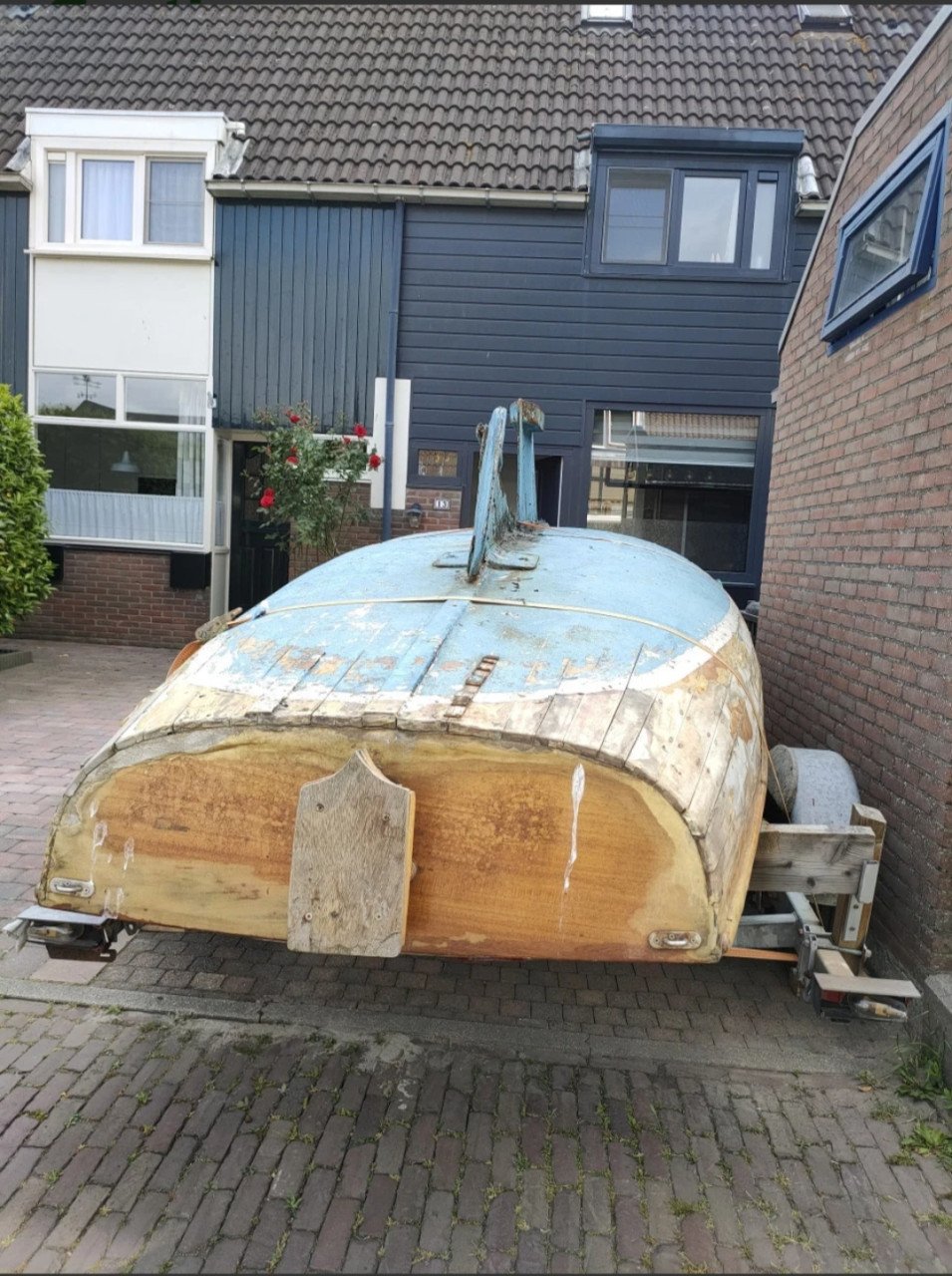 Trailer voor boot van 6 meter