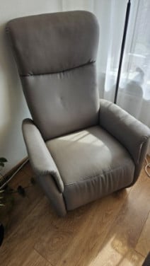 Relaxstoel, skai-leer Gratis ophalen
