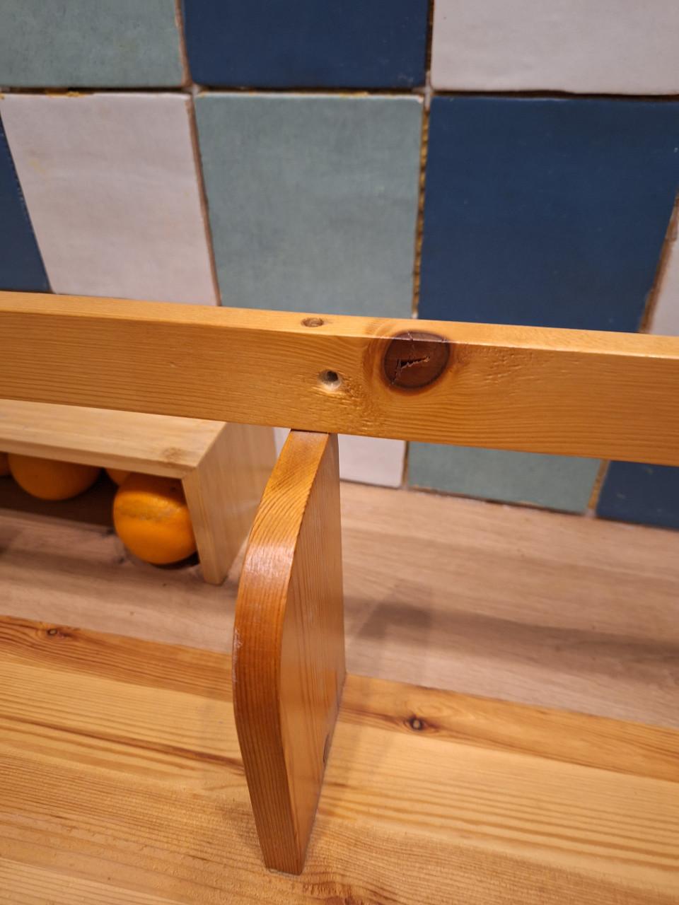 Houten rek