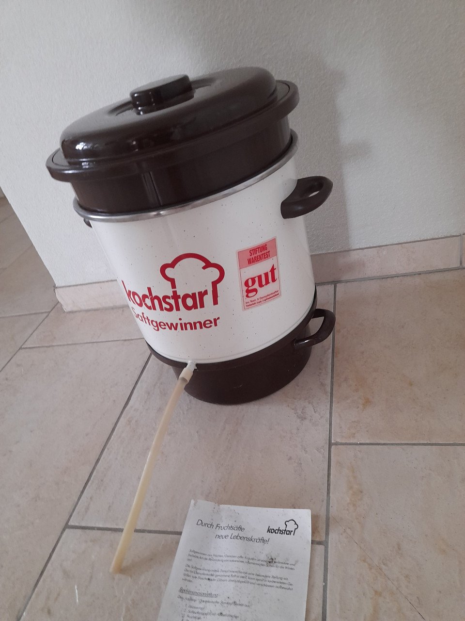 Kochstar saft gewinner ( centrifuge ) in goede staat !