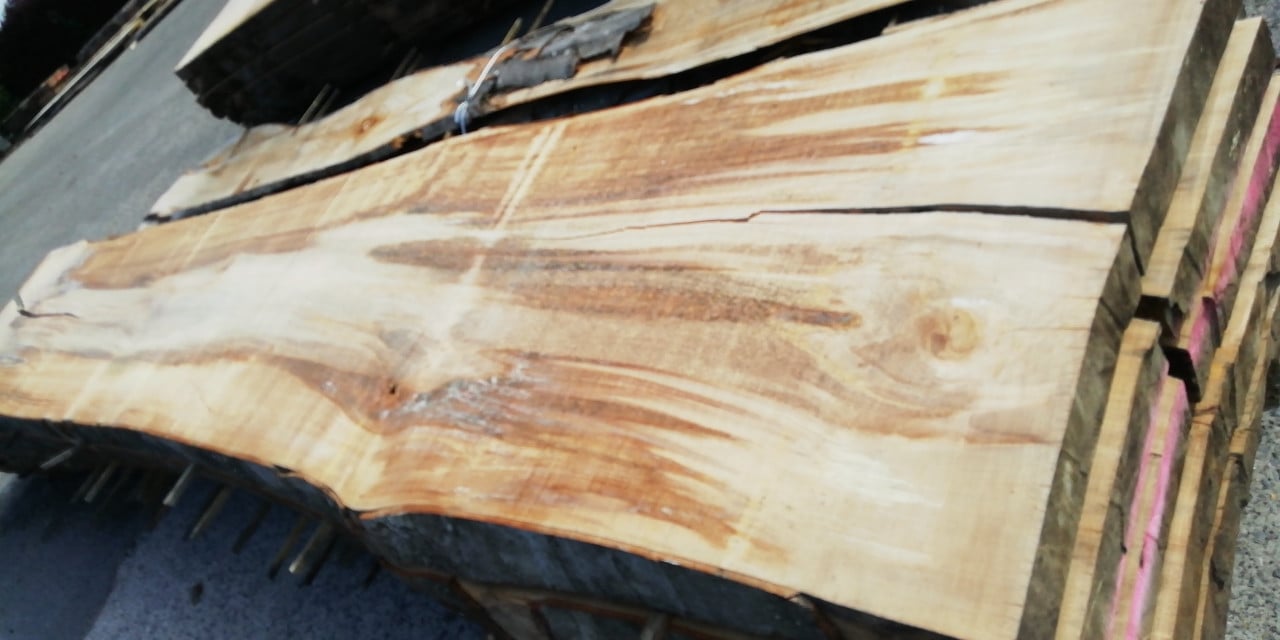 Planken Tafelbladen decoratie Boomstamtafels Bar Salon Zitbank