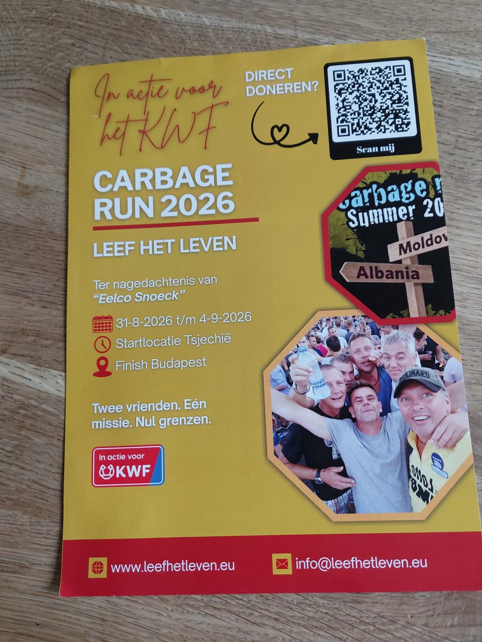 Leef het leven