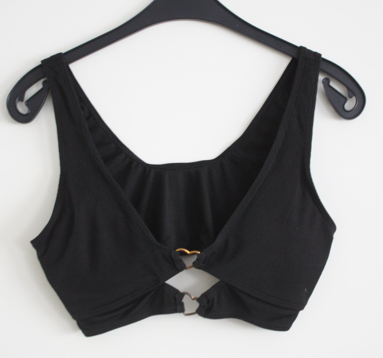 Zwarte bikini boven stuk maat 36