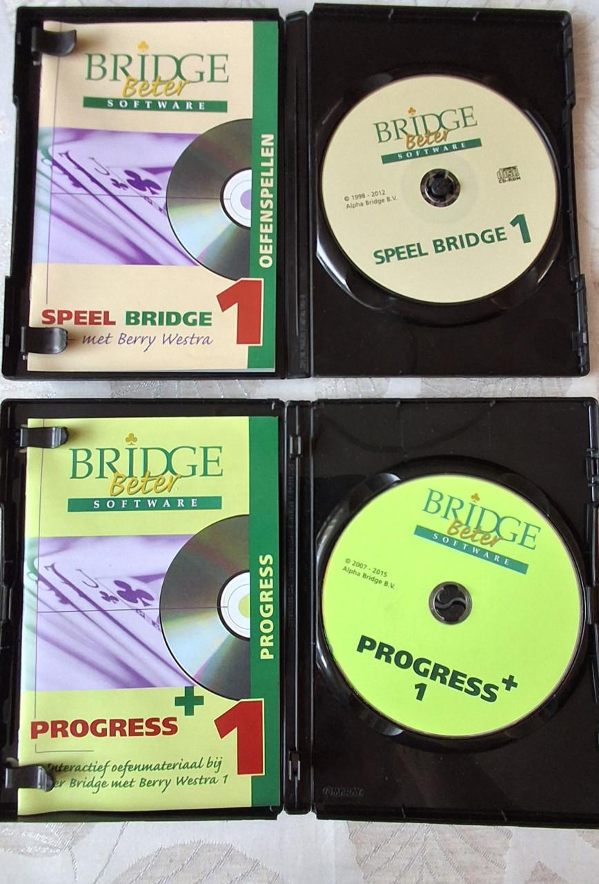 Bridge met Berry Westra , 2 CD-roms
