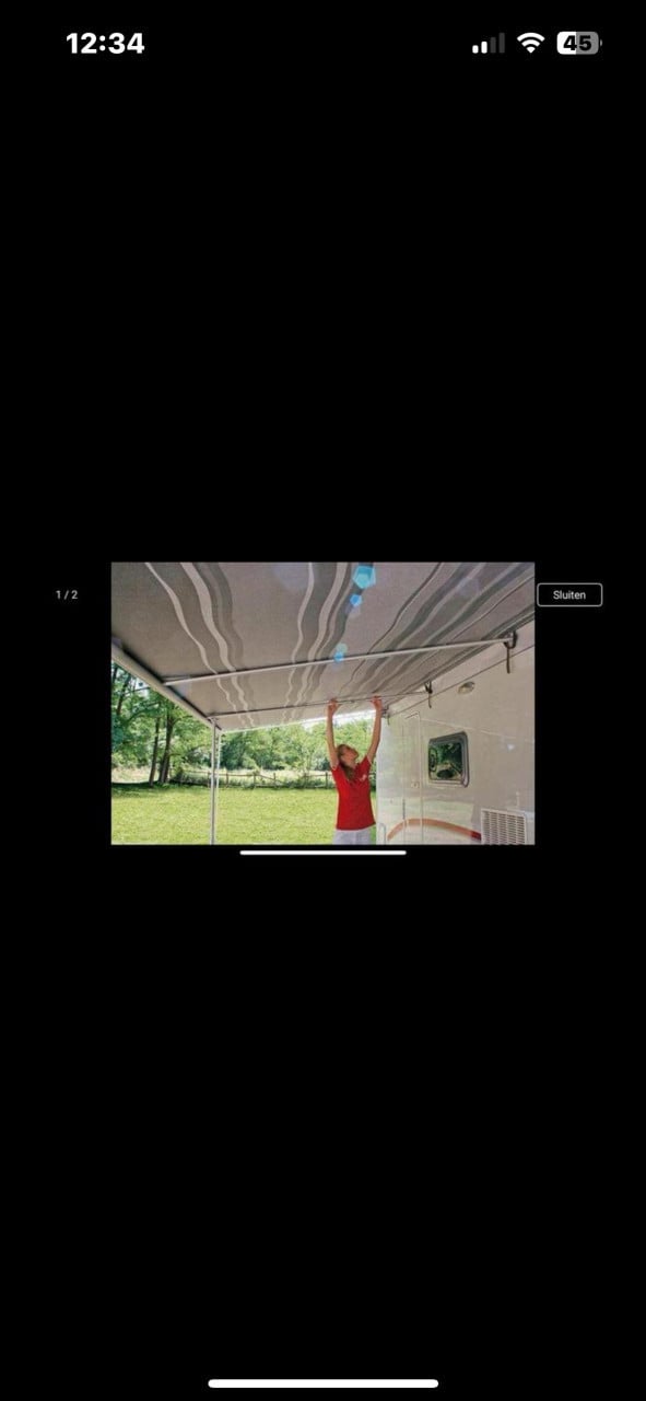 Fiamma Rafter Carvanstore Support leg