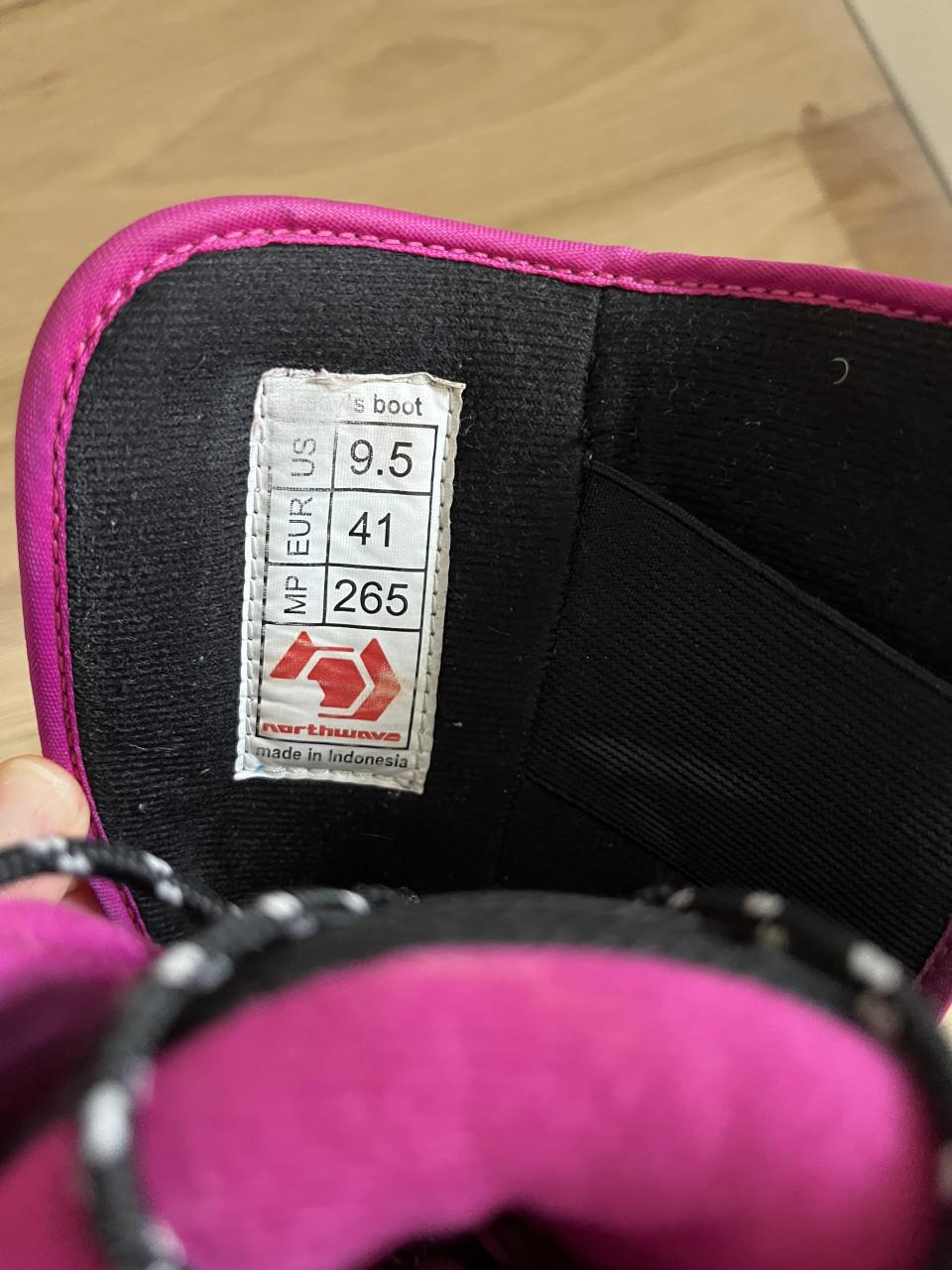 Snowboardschoenen Northwave, maat 41 (EU) / 9,5