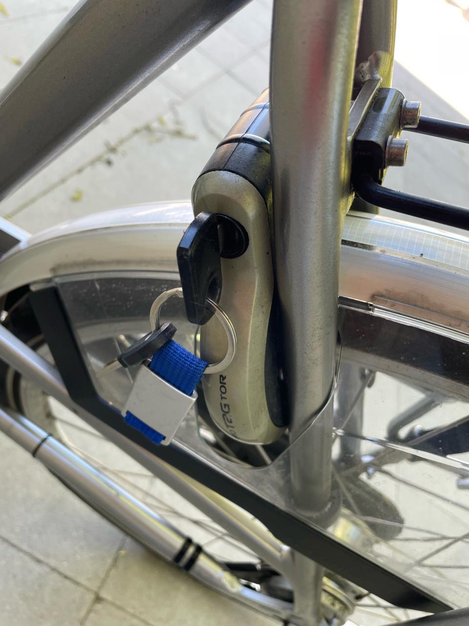 Damesfiets.