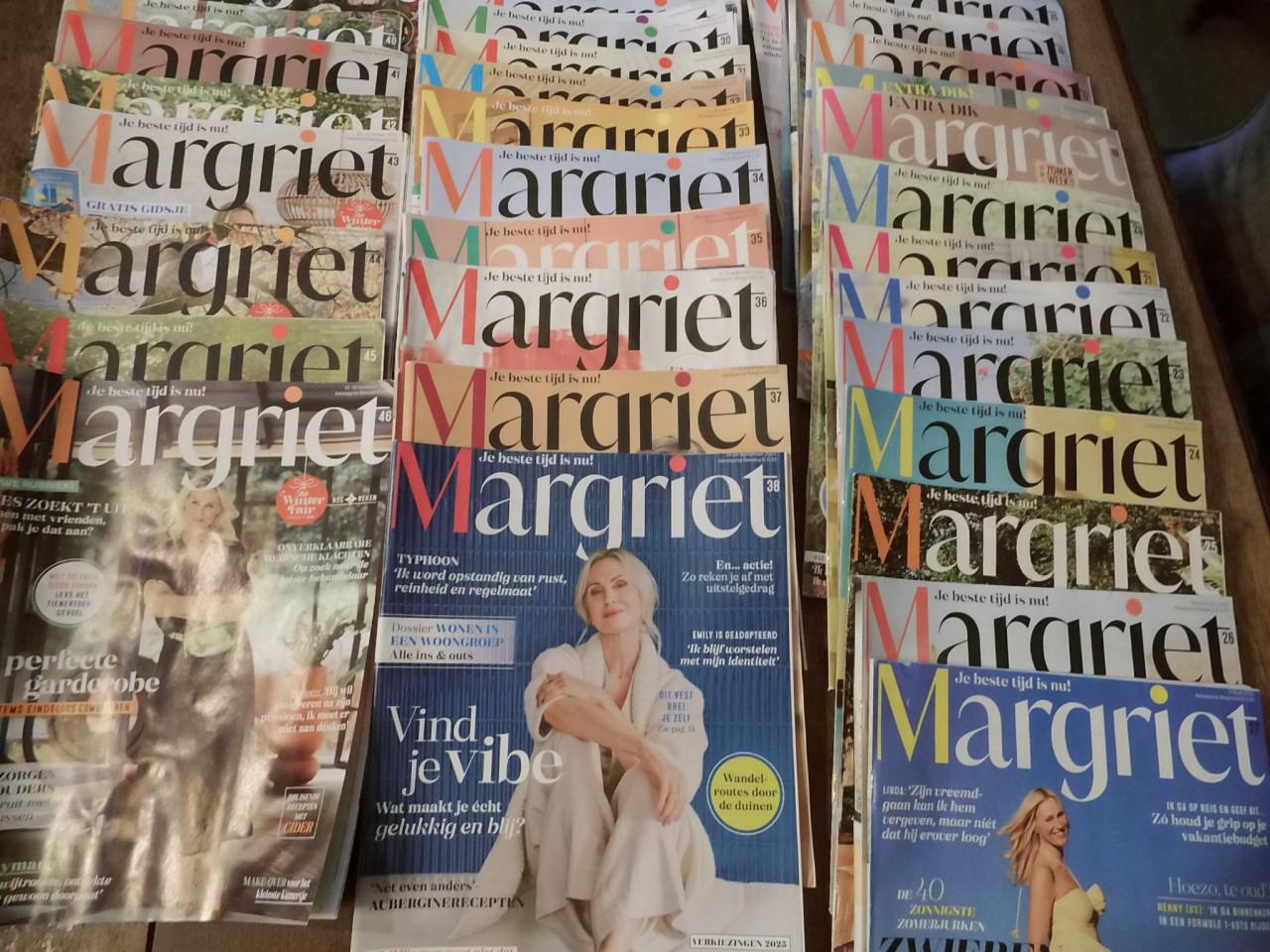 Margriet, 33 tijdschriften .
