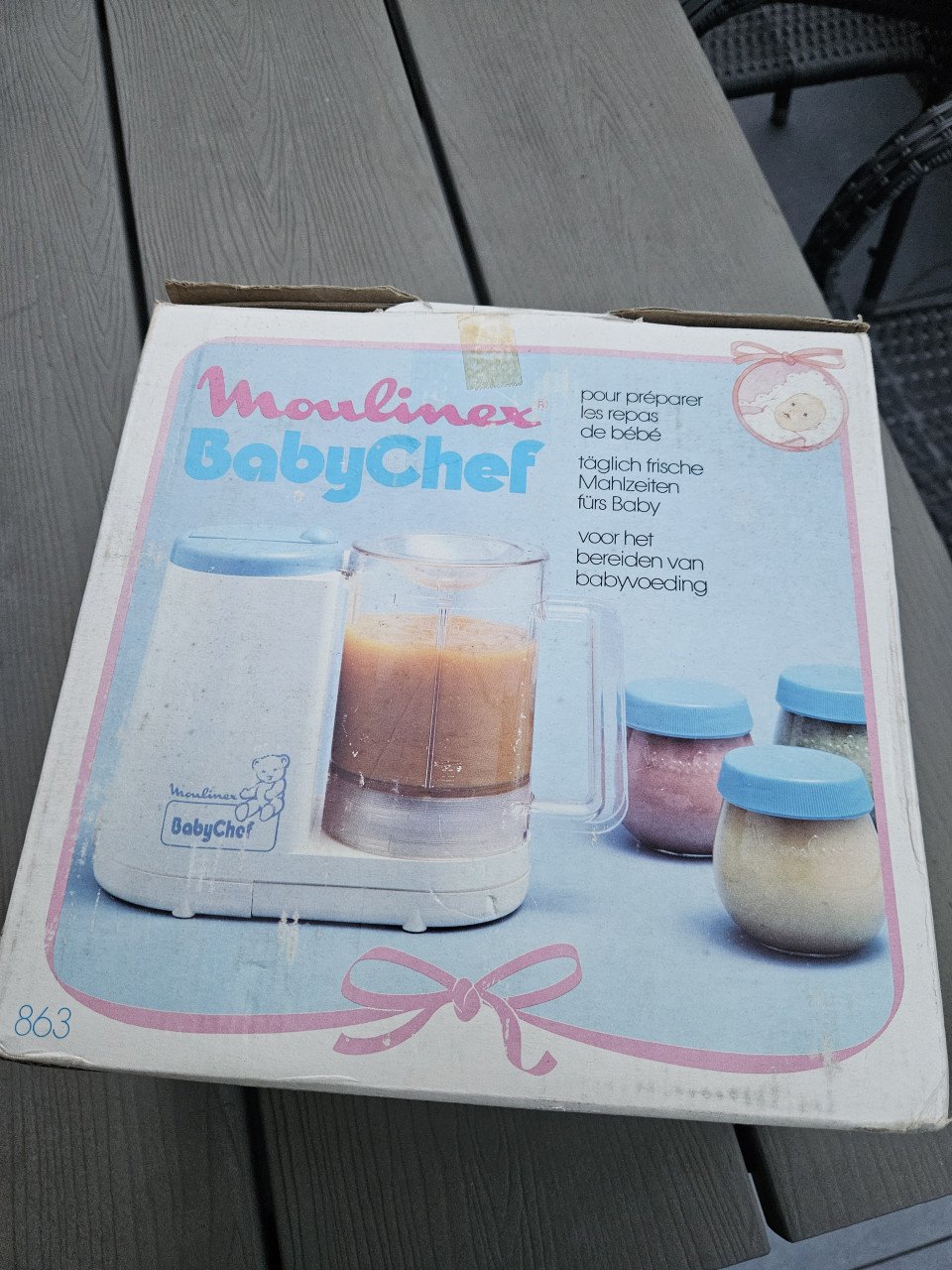 Zgan Moulinex Baby chef set, voor het bereiden van babyvoeding...