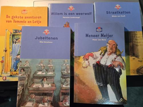 5 boekjes van Boektoppers