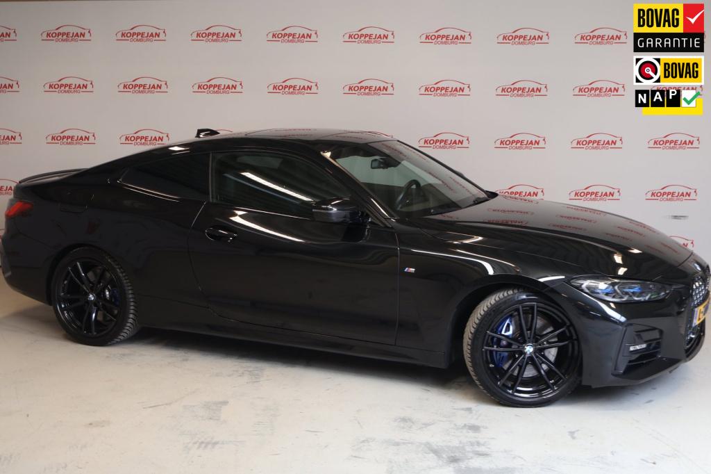 BMW 4 Serie coupé 430i m-sport pro nl auto, laser, h&k, dakje, stoel-stuurv