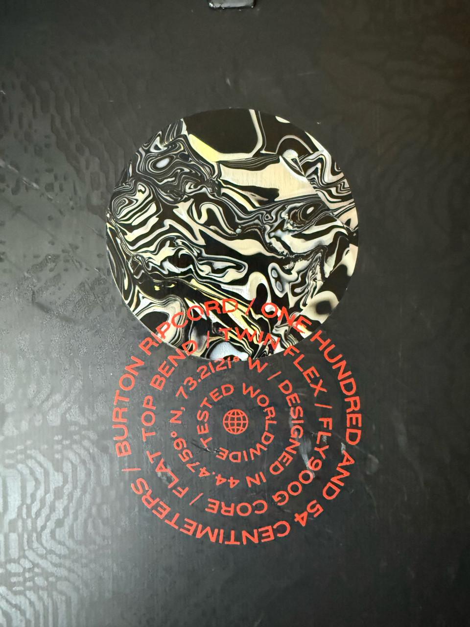 Burton snowboard met tas