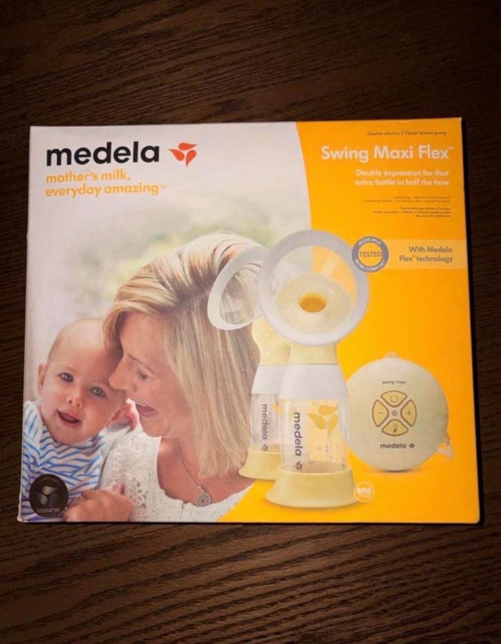 Medela Swing Maxi Flex Dubbele Borstkolf + Flesjes