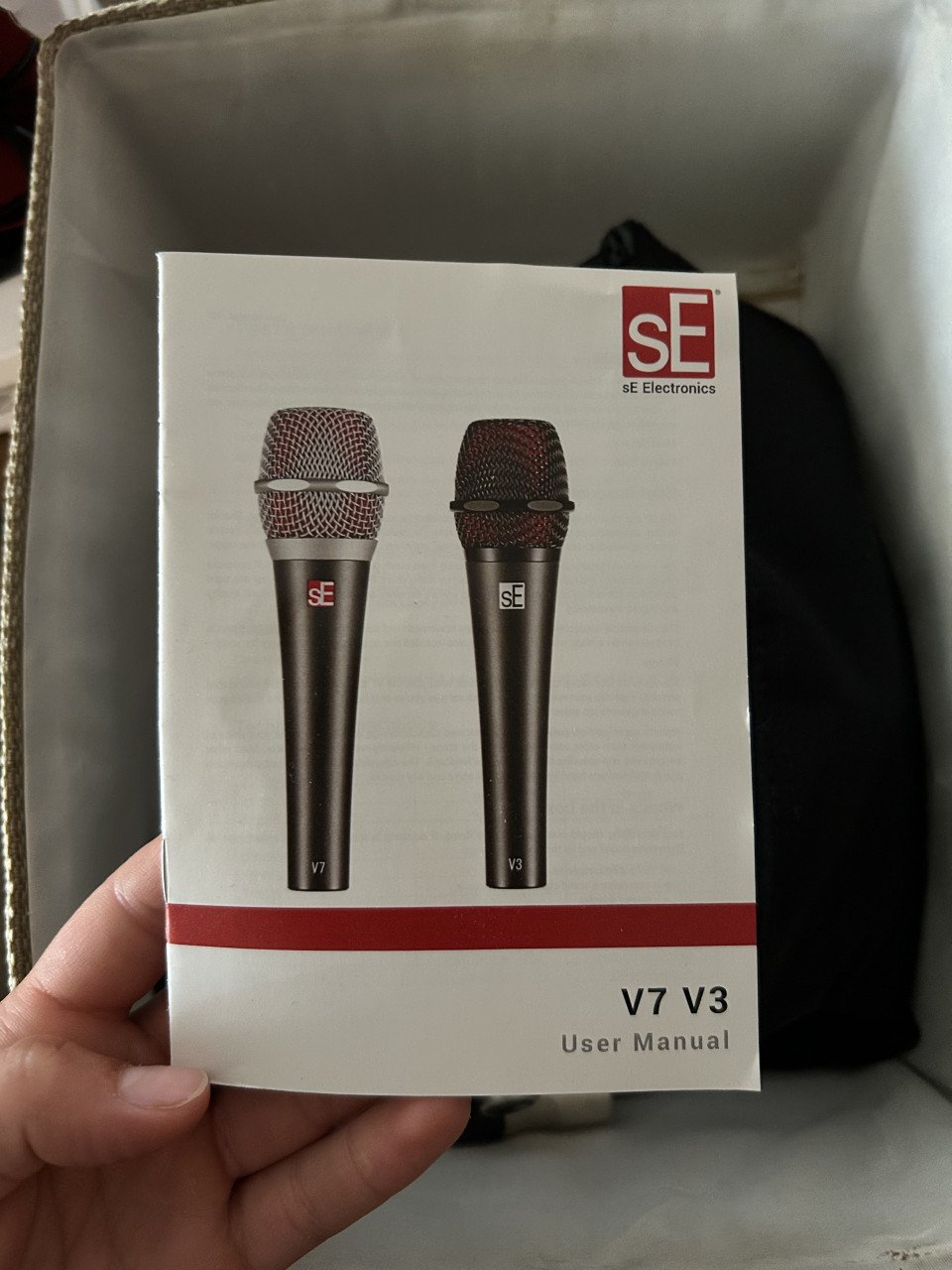2 microfoons sE electronics