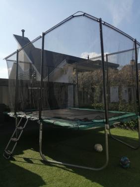 Trampoline Domyos 520 Decathlon rechthoekig