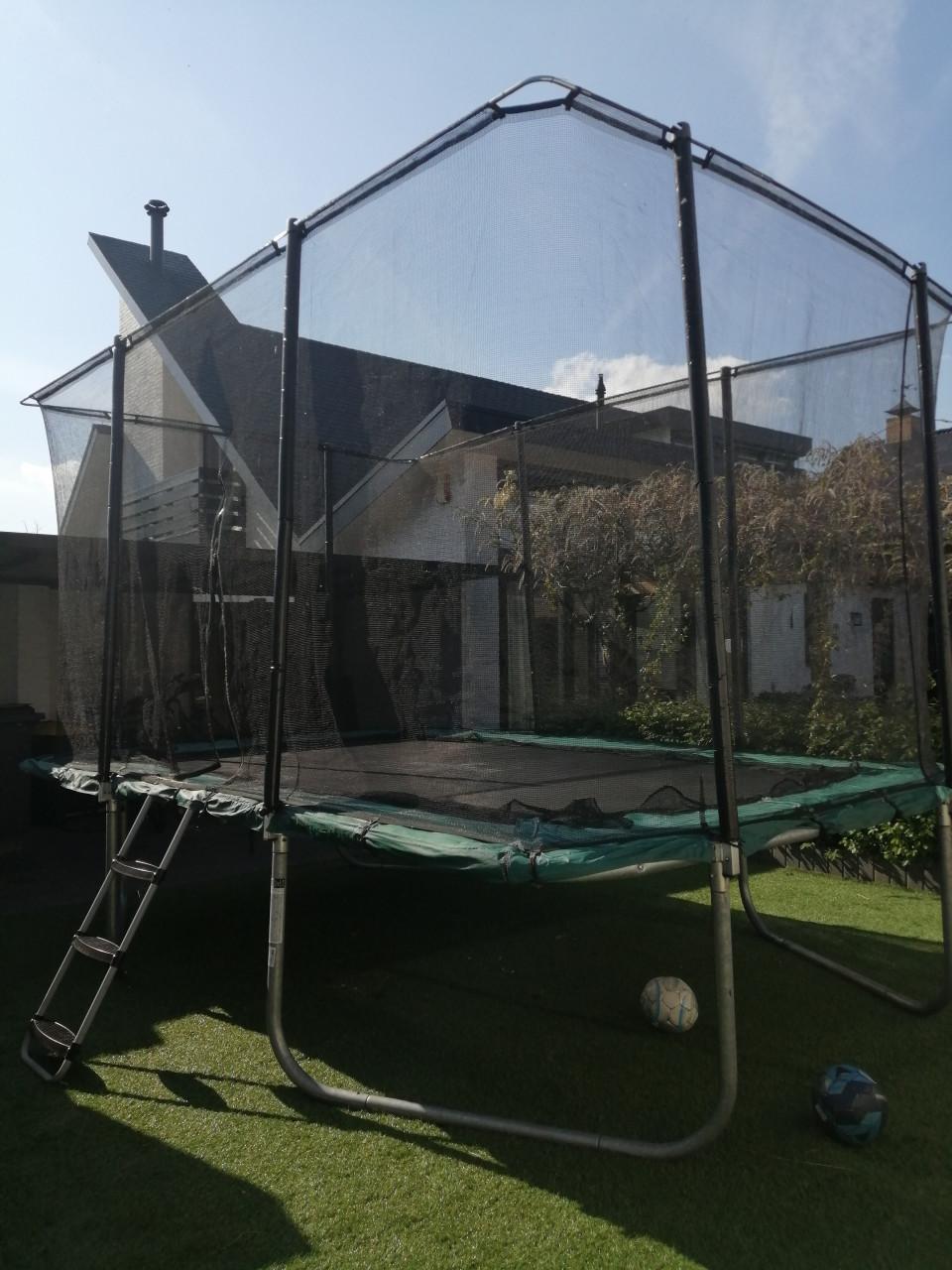 Trampoline Domyos 520 Decathlon rechthoekig