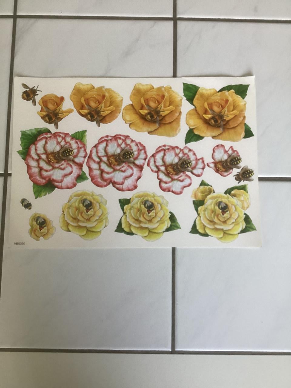 24 knipvellen bloemen