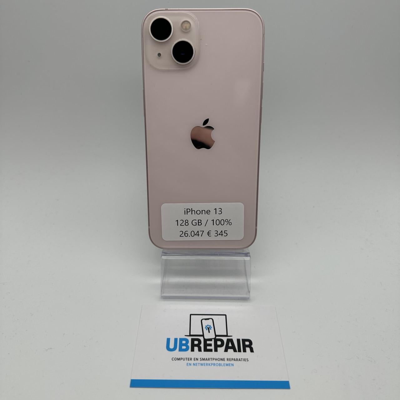Apple iPhone 13 licht roze 128 GB
