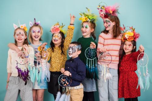 Professionele schmink voor feestjes en evenementen