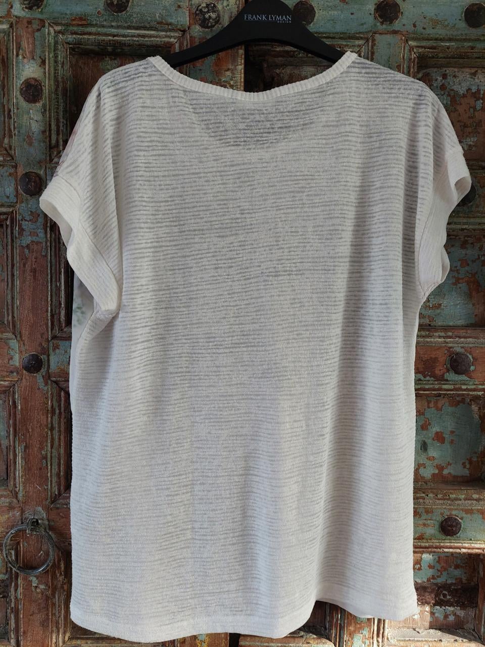 Only dames shirt mt xl crème met rozen