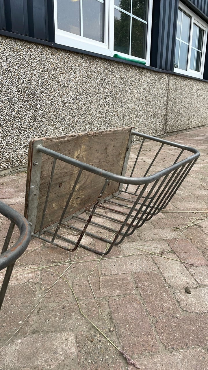 Paarden ruiven gebruikt