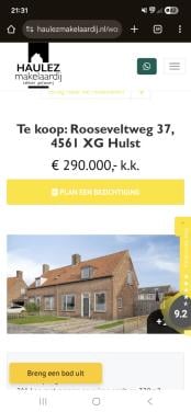 Leuke 2^1 kap in hulst.