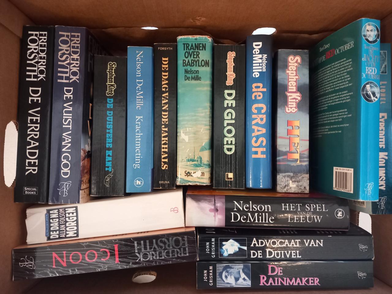 Thrillers voor 1 euro per stuk