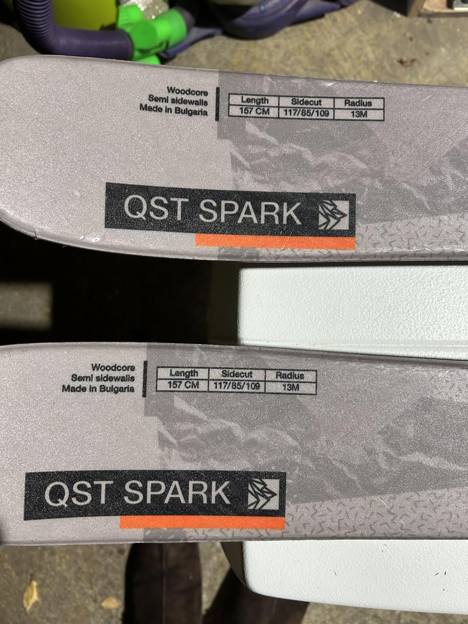 Salomon QST Spart 157 cm Twin tip in zeer goede staat ski