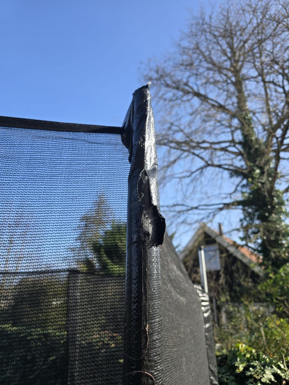 Trampoline.springen maar