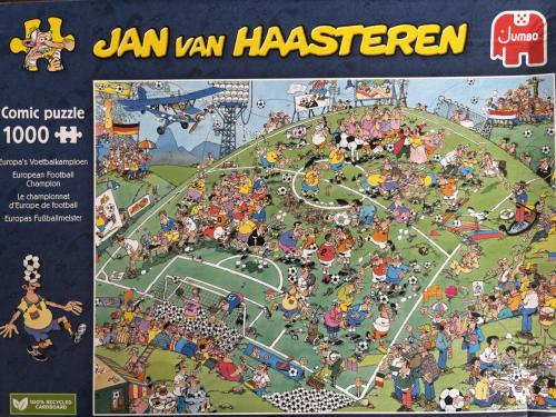 Jan van Haasteren Europa’s voetbalkampioen 1000 stukjes