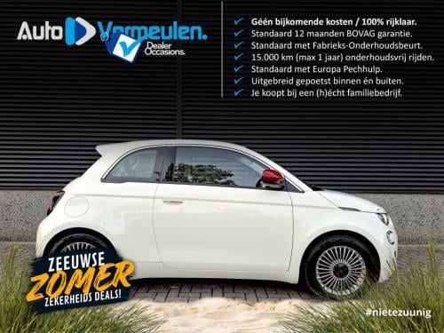 Fiat 500e red 42 kwh