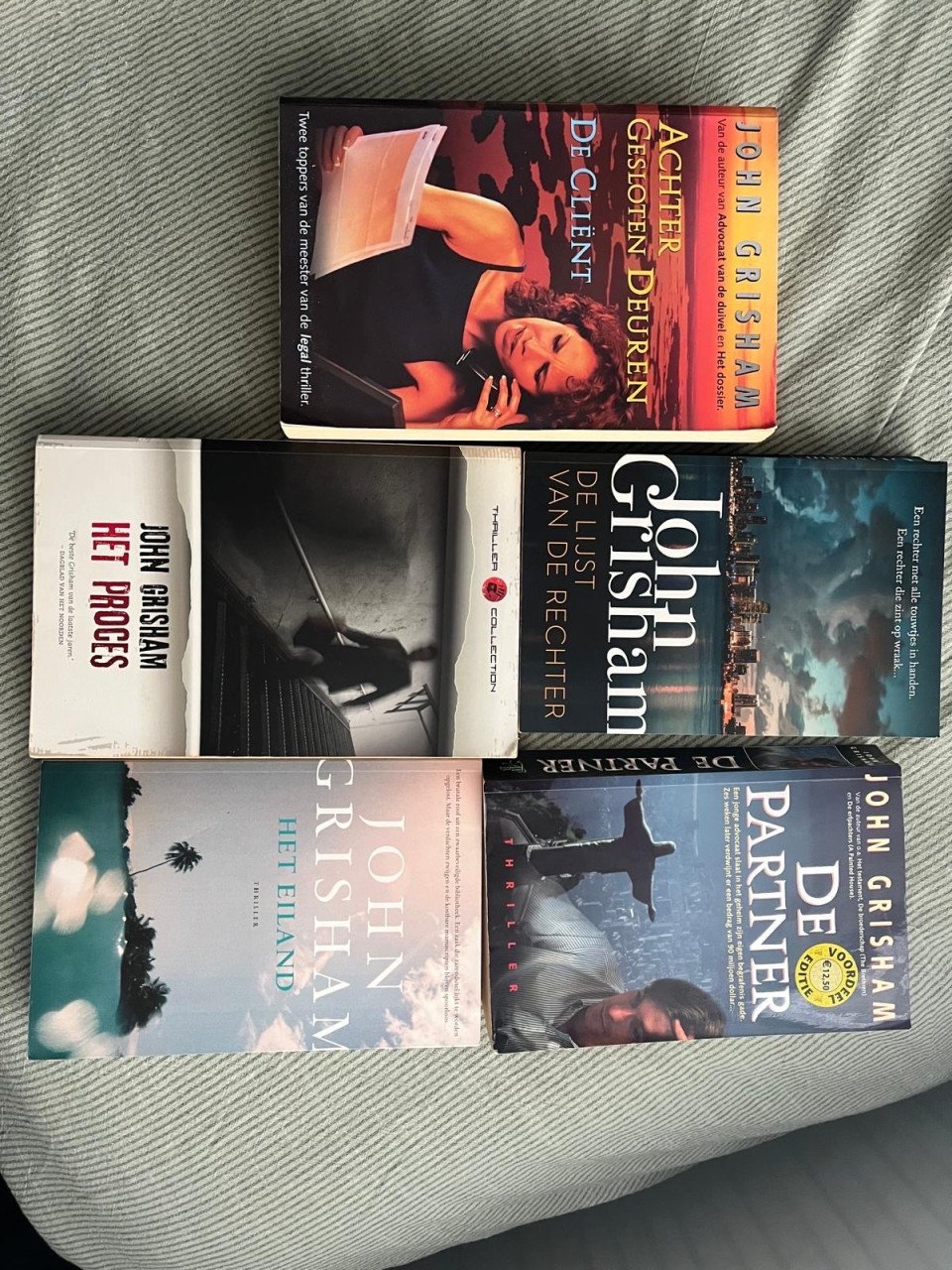 5 boeken van John Grisham