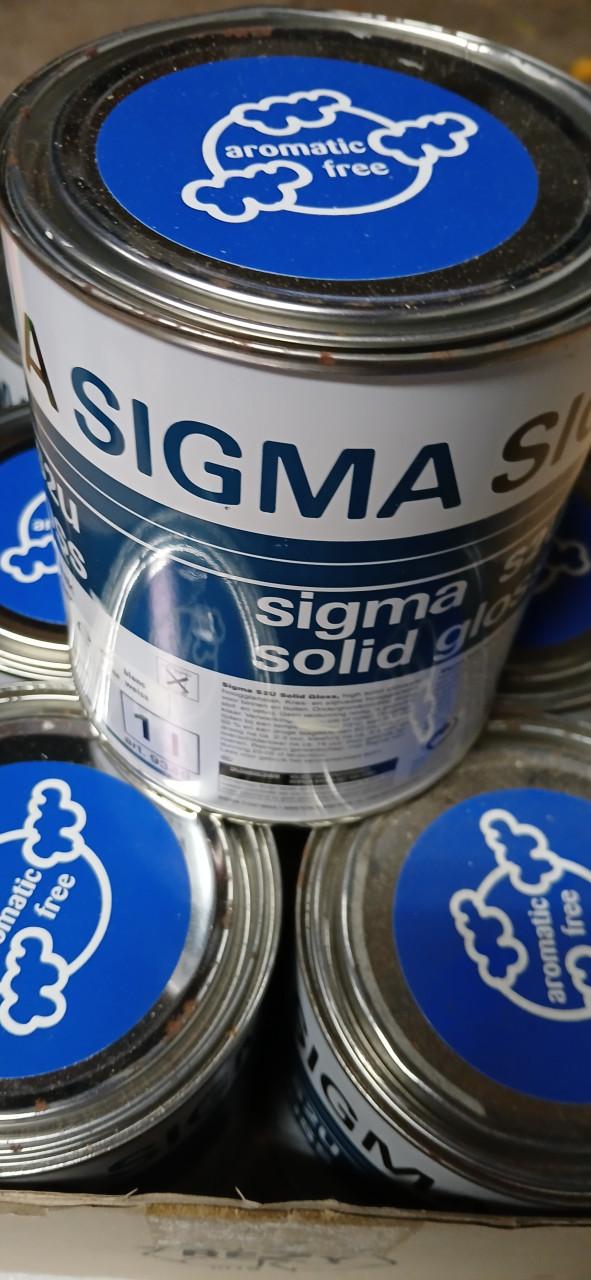 Sigma S2U solid gloss hoogglanslak wit