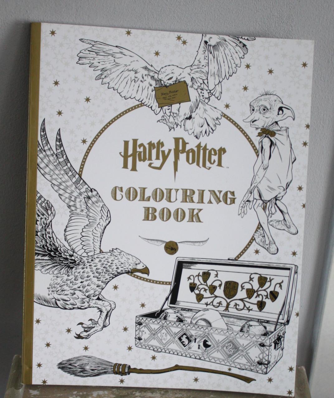 Harry potter colouring book