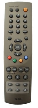 Originele Humax afstandsbediening , type RS 505, incl. nieuwe batterijen
