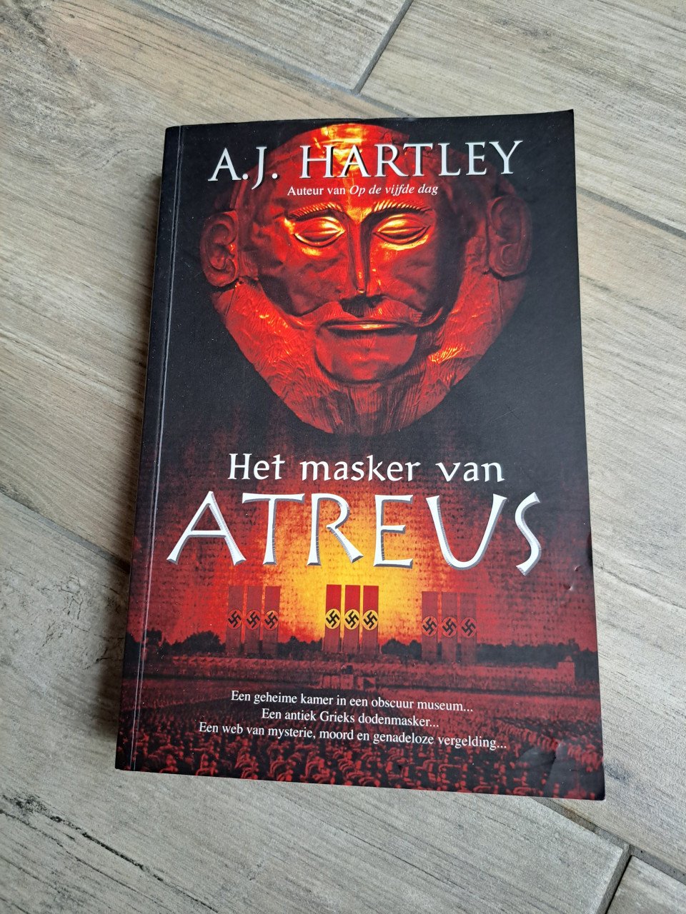 Archeologische thriller Het masker van Atreus